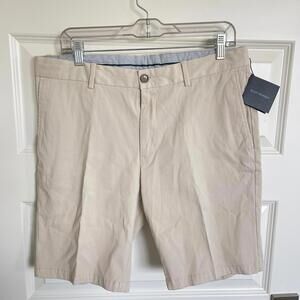 Scott Barber Beige Cotton Shorts Size 34